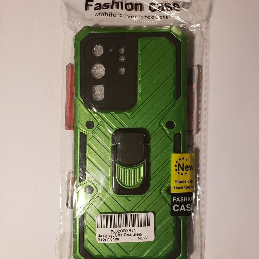 S20 Ultra Protective Fashion Phone Case With Ring Holder
